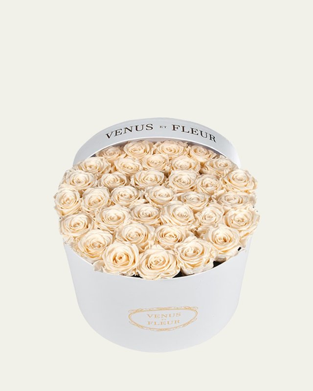 Classic Large Round Rose Box